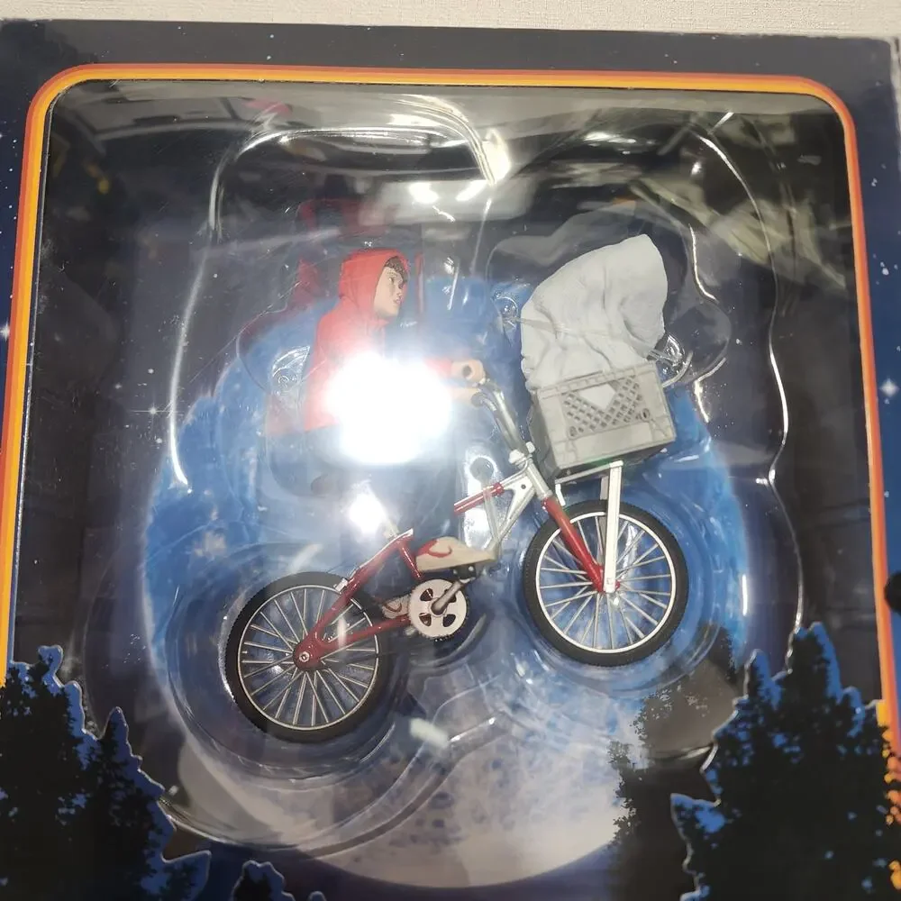 E.T. and Elliott bicycle figure 40th anniversary figure 7''